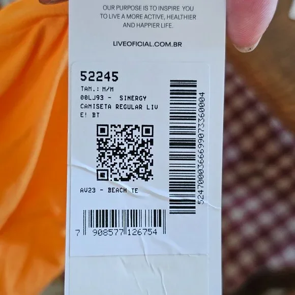 LIVE! BT Regular Men's Tee Sz M NWT. - Picture 9 of 9